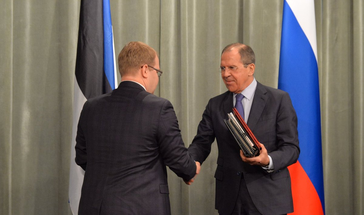 Eesti ja Venemaa vahelise piirileppe allkirjastamine Moskvas