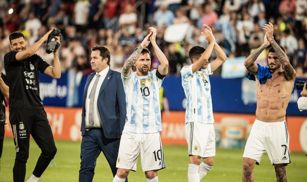 Lionel Messi lõi Eestile viis värava