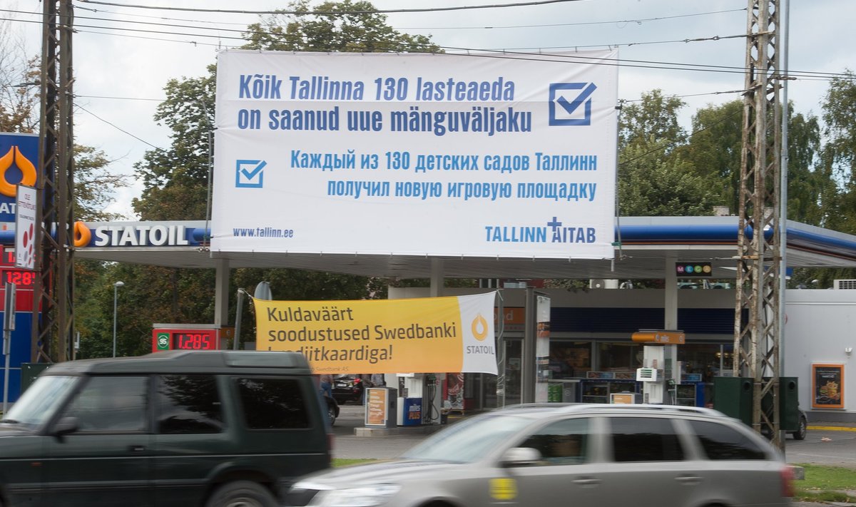 "Tallinn aitab" valimisreklaam