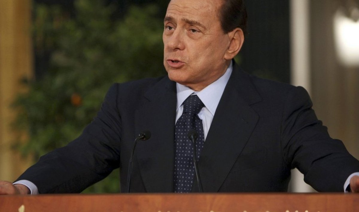 Itaalia peaminister Silvio Berlusconi 