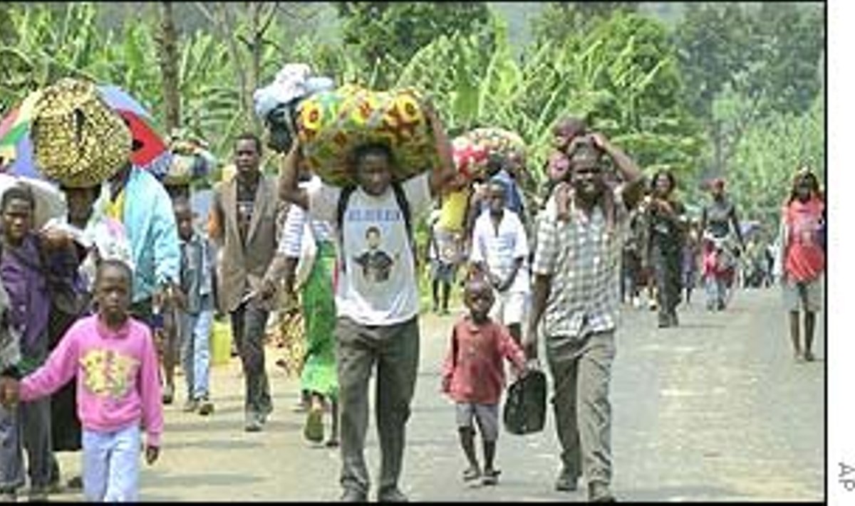 Lahingutegevus Kongos on kaasa toonud arvuka põgenikelaine.