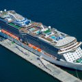 DELFI FOTOD ja VIDEO: Maailma suuruselt kolmas kruiisilaev Royal Princess tõi Eestisse üle 4000 reisija