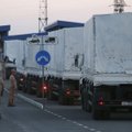 FOTOD: Ajakirjanikud: Vene humanitaarabi kolonni esimesed autod ületasid Ukraina piiri, Ukraina sõnul hakatakse autosid neljapäeval kontrollima