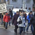 ФОТО: "Солдаты Одина" и Партия народного единства требовали выхода Эстонии из ЕС