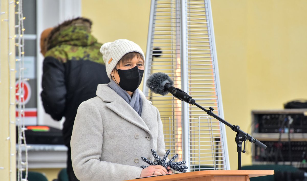 President Kersti Kaljulaid soome-ugri kuluuripealinna avaüritusel