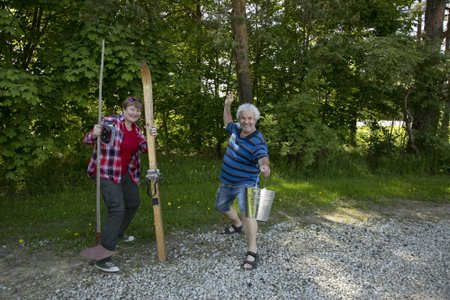 Kohe näha, et lihtne maainimene on saanud ka balleti­koolitust.