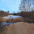 FOTOD | Viljandimaa ja Pärnumaa teedel raskendab kõrgvesi liiklemist ja muudab teid läbimatuks