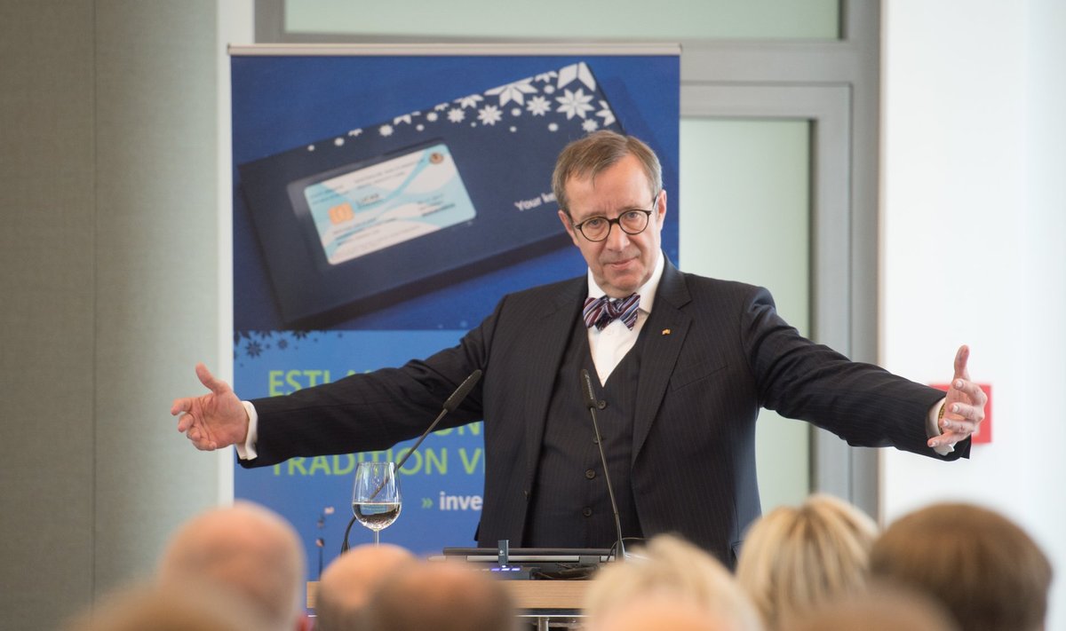 President Ilves esines Hamburgi Eesti ärifoorumil