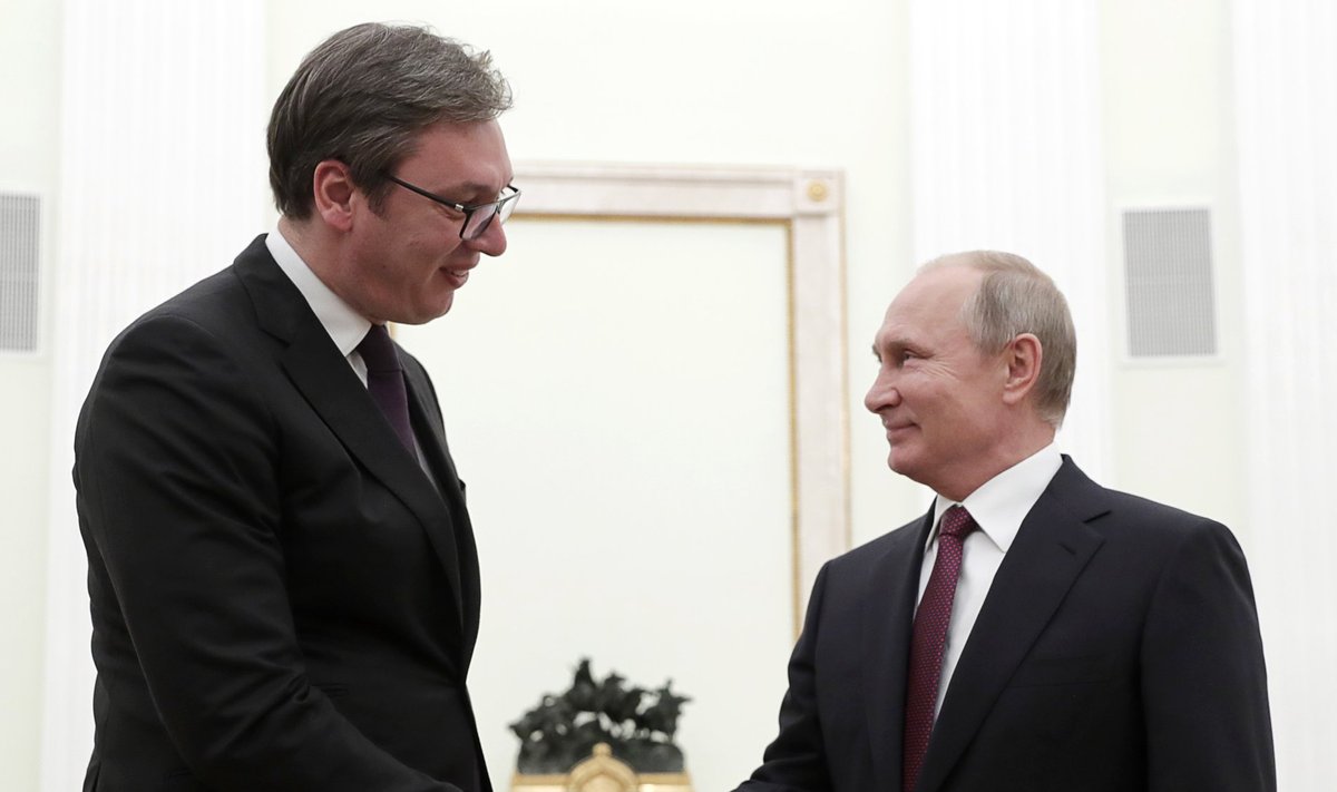 Aleksandar Vučić ja Vladimir Putin
