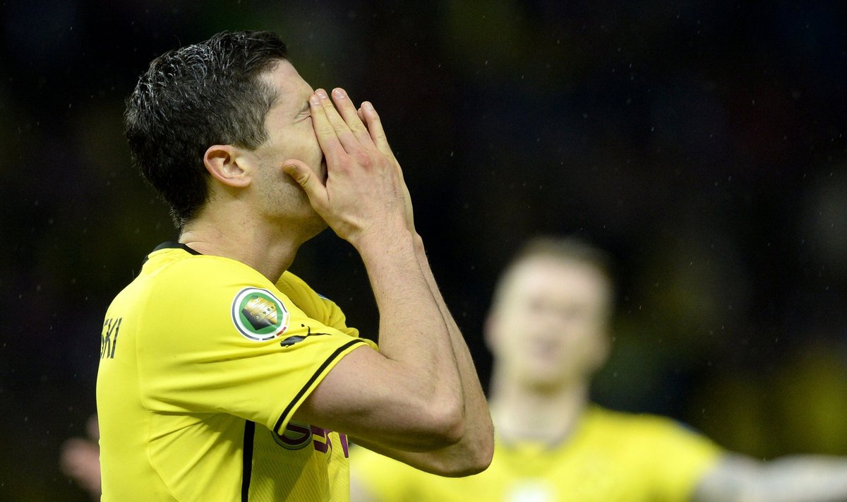 Robert Lewandowski oma viimases Dortmundi-mängus ei säranud.