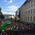 TÄISPIKKUSES: Tallinna Sügisjooksu võitsid Tiidrek Nurme ja Liina Tšernov