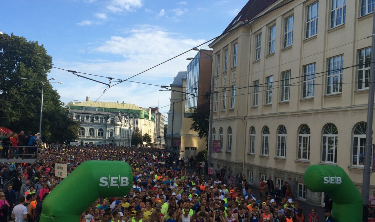 SEB Tallinna Maraton 10 km stardi eel
