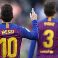 VIDEO | Messi väravad tõid Barcelonale derbimängus võidu, Atletico purustas tabeli viienda