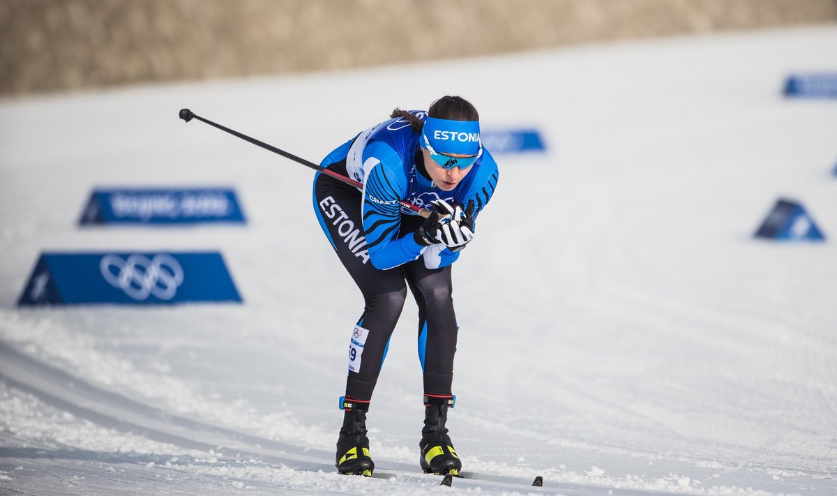 Aveli Juursalu (neiupõlvenimega Uustalu) Pekingi 2022. aasta olümpial.