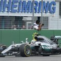 VIDEO: Saksamaa GP võitis Hamilton, stardis põrunud Rosberg jäi neljandaks
