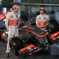 Jenson Button kirus McLareni uue vormeli maapõhja
