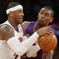 VIDEO: NBA TOP 5: Carmelo Anthony häbistas Lakersit