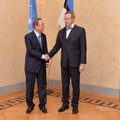 FOTOD: President Ilves võõrustas ÜRO peasekretäri