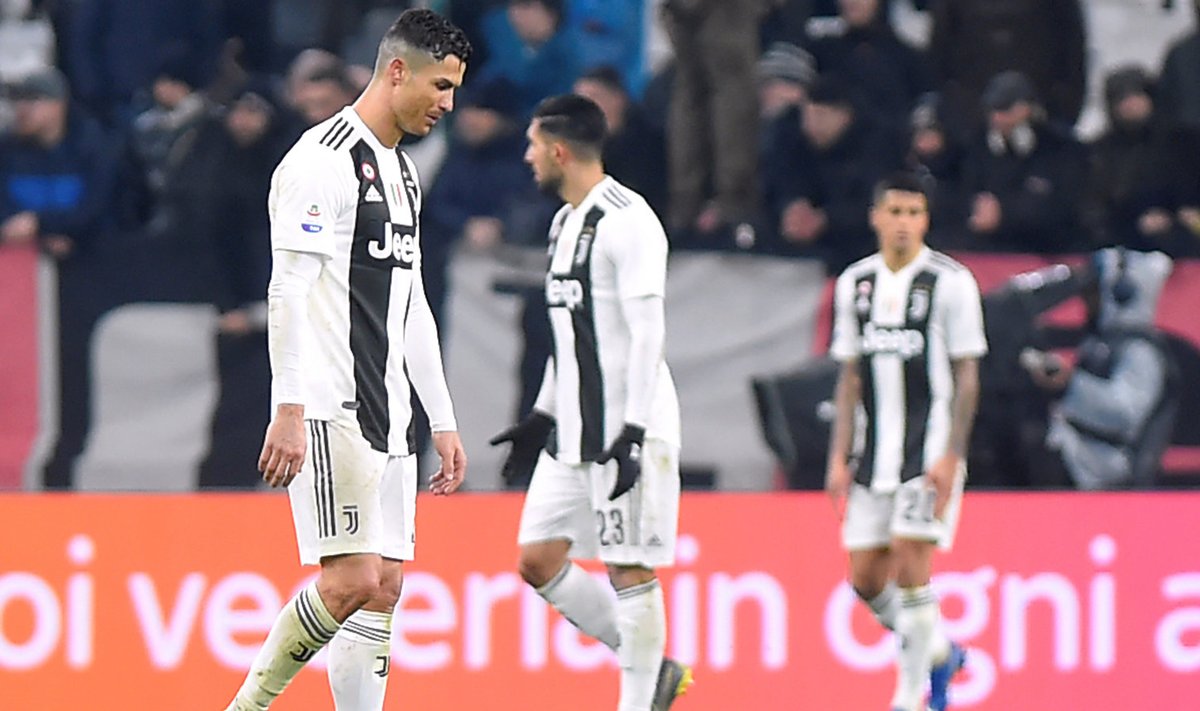 Cristiano Ronaldo kahest väravast Juventusele võiduks ei piisanud