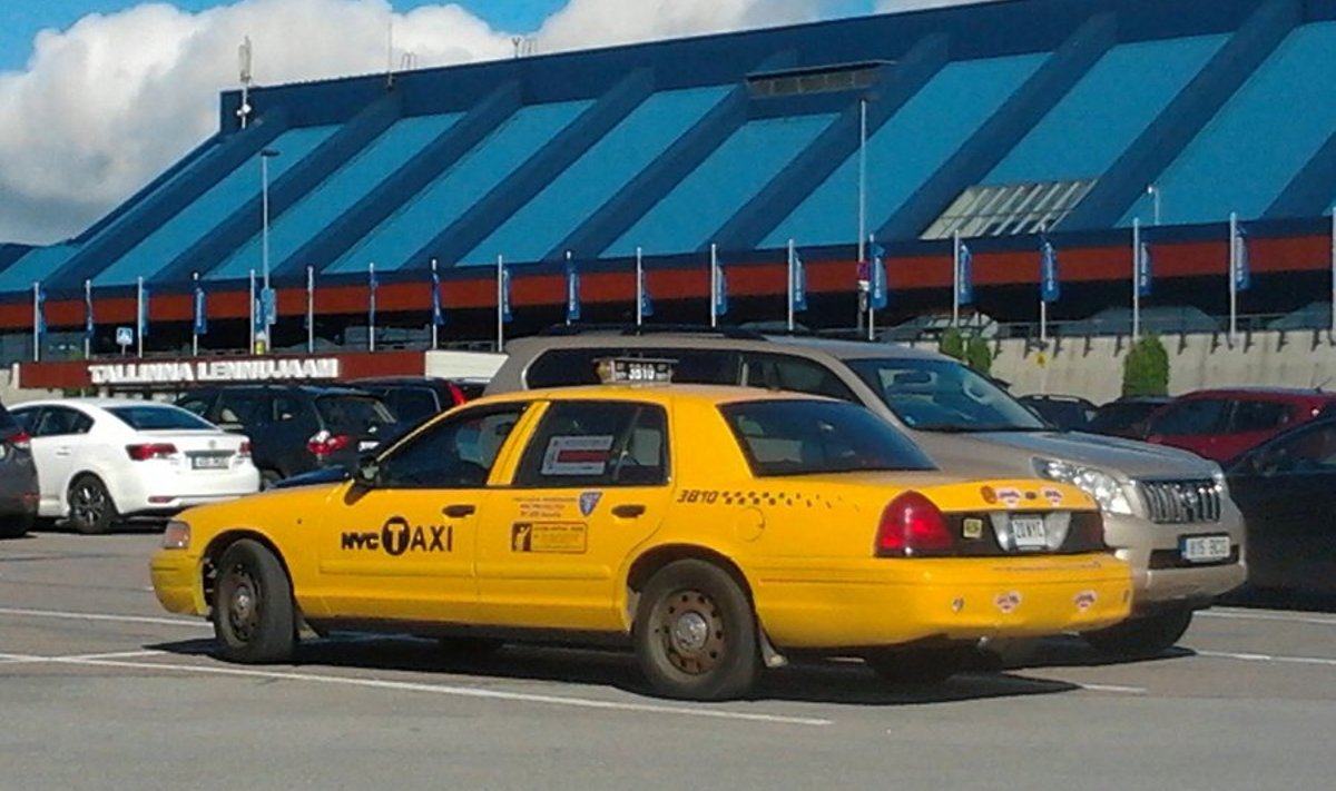 New Yorgi takso Tallinna lennujaamas