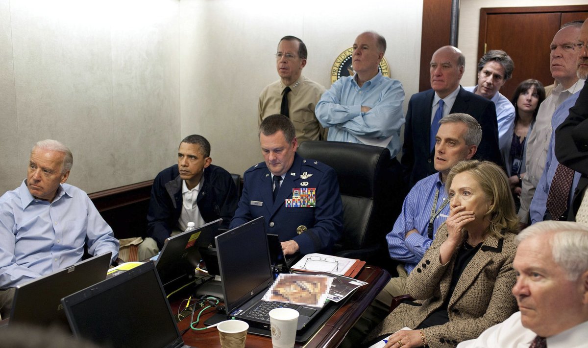 USA juhid bin Ladeni tapmist jälgimas