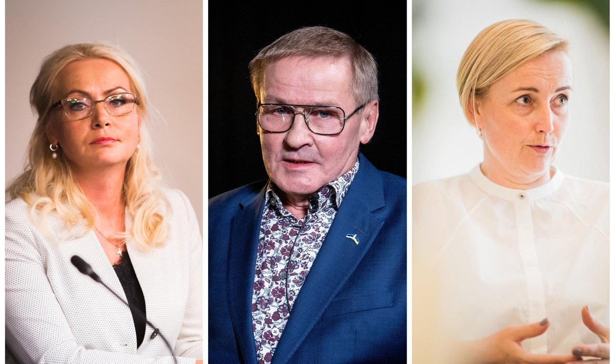 Riina Solman, Jaak Aab ja Kristina Kallas