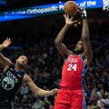 VIDEO | Kobe Bryanti auks särginumbrit 24 kandnud Philadelphia täht viskas võidumängus... 24 punkti