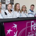 FOTOD: Nooruke Eesti naiskond läheb kodusel Fed Cupi turniiril kõiki võitma