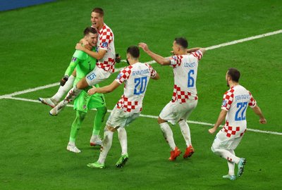 Хорватия празднует победу