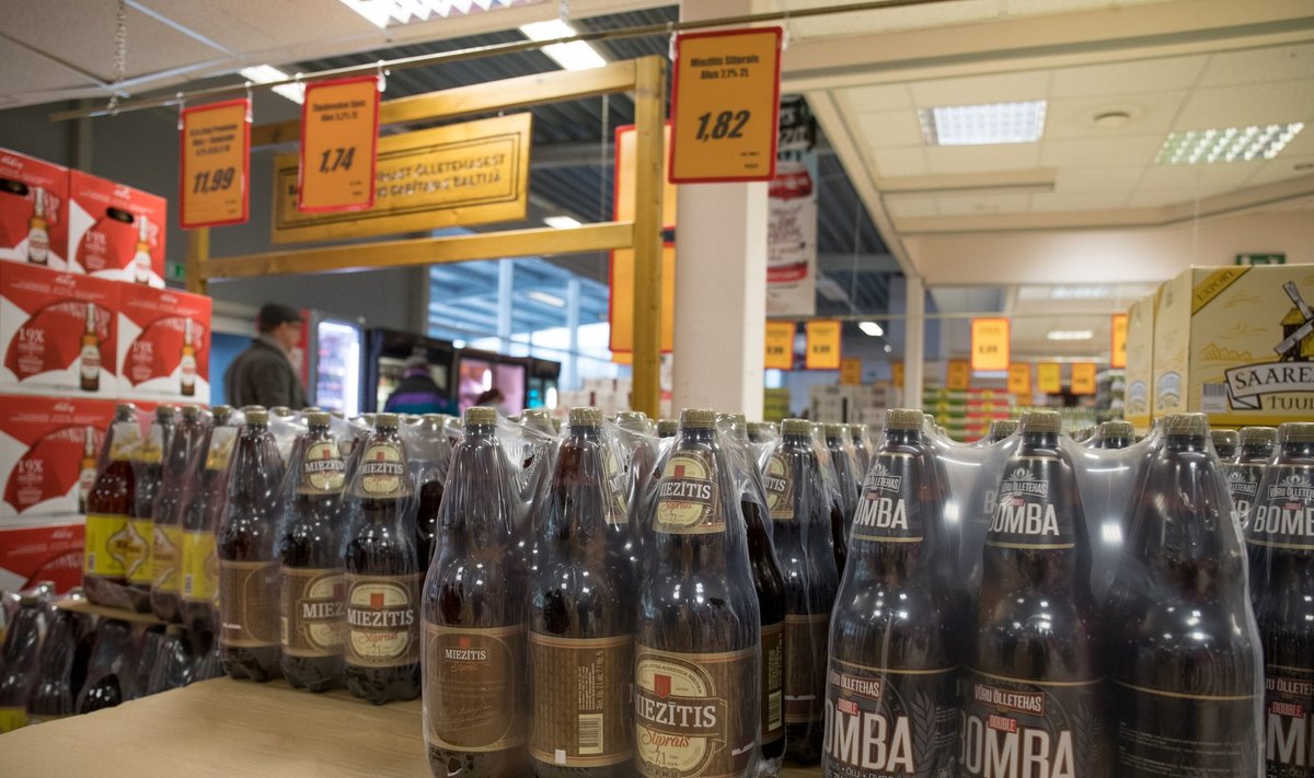 2020. aasta septembrist keelab Läti valitsus õlle müümise plastmasspudelites.