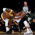 VIDEO | Los Angeles Lakers alistas liiga liidri ning kindlustas pika aja järel pääsu play-off'i