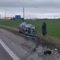 VIDEO | Eesti reisijad sattusid Leedus karmi liiklusõnnetusse, bussijuhi külm närv päästis hullemast