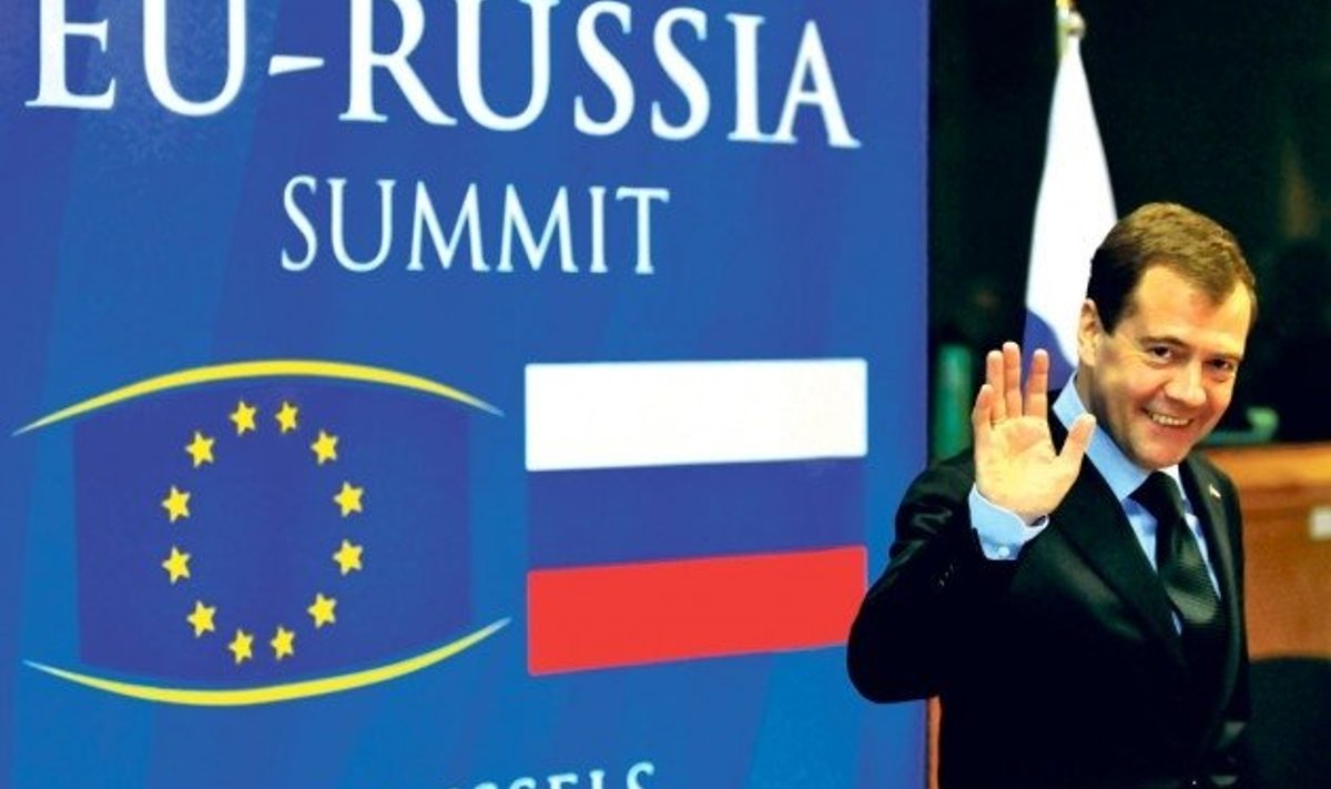 Vene puit on taas lähenemas meie turule. Selleks eeldused loonud Venemaa ja Euroopa Liidu tippkohtumisel oli kohal ka president Dmitri Medvedev.