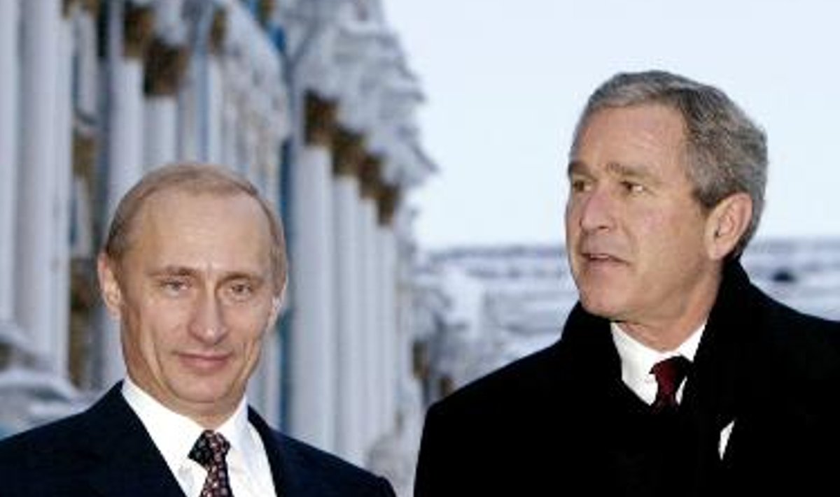 Vladimir Putin ja George W. Bush