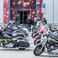ФОТО: В район Кристийне в Таллинне съехались байкеры из связанного с криминалом мотоклуба