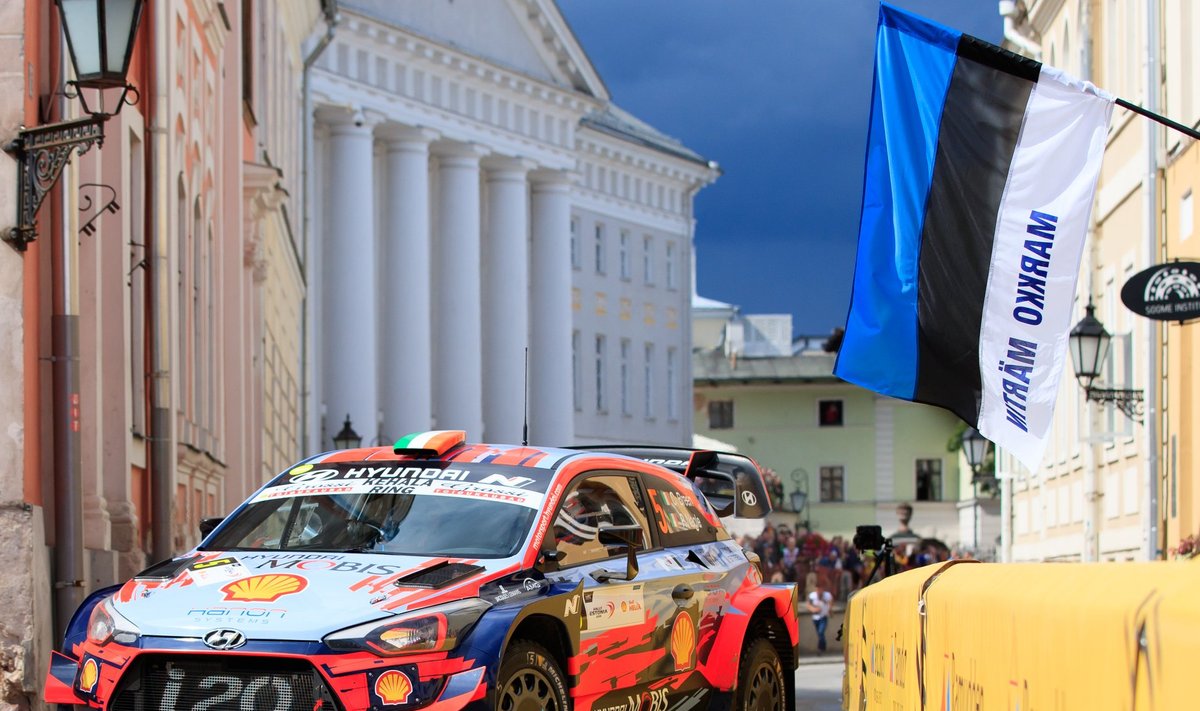 Rally Estonia 2019 SS15 ja poodium