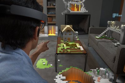 Kunstniku nägemus HoloLensi variandist Minecraftist (Foto: Rootsi Microsoft)