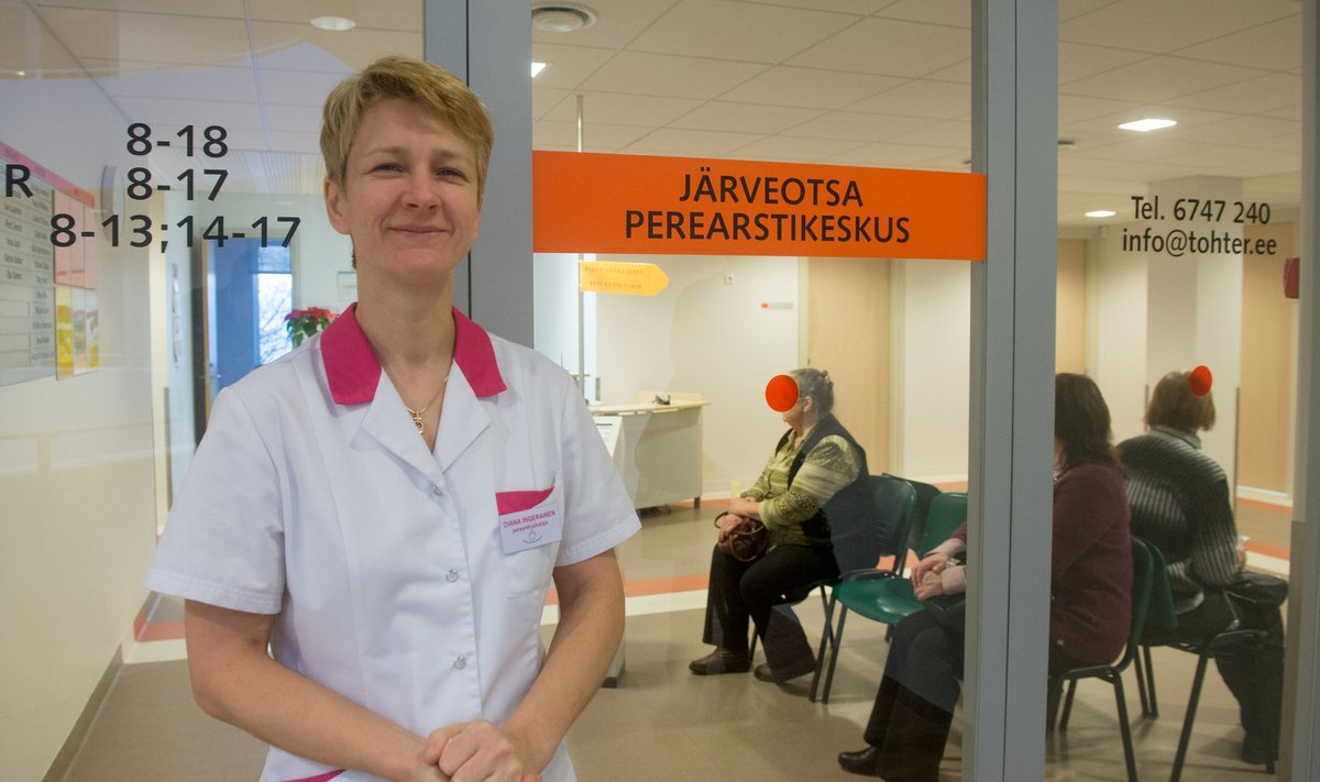 Perearstide seltsi juht Diana Ingerainen ohjab Järveotsa perearstikeskust, mida ta peab piloot-tervisekeskuseks. Selle töölesaamine on võtnud omajagu aega, kinnitab ta.