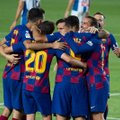 VIDEO | Barcelona püsib tiitliheitluses, Suarezest sai klubi ajaloo kolmas väravakütt
