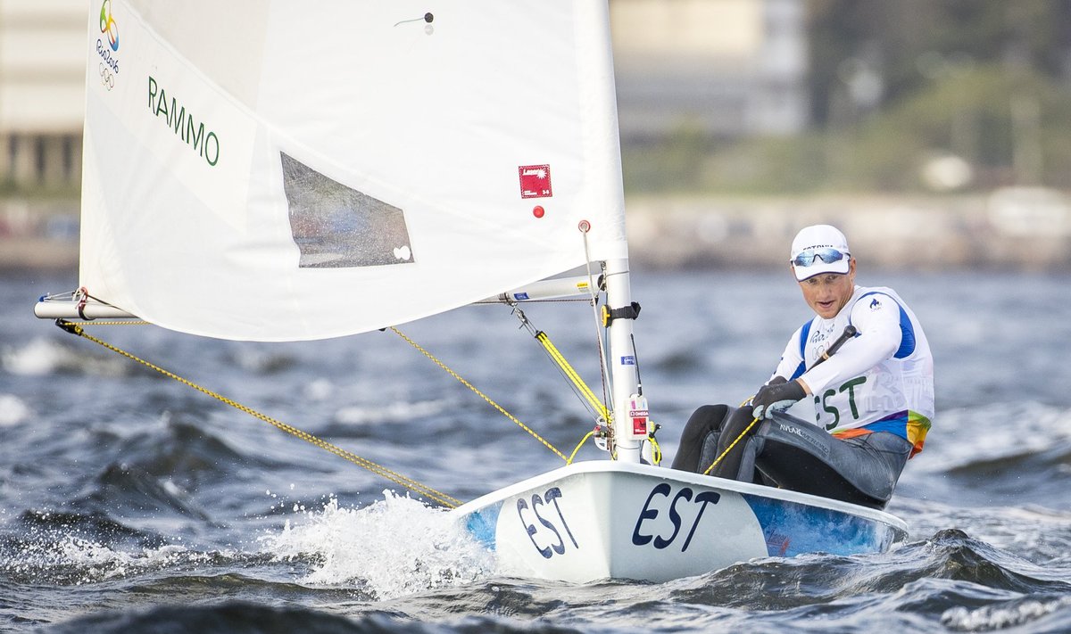 Karl-Martin Rammo lõpetas esimeses sõidus teisel kohal.