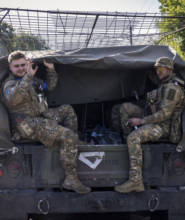 Ukraina sõjaväelased Sumõ piirkonnas