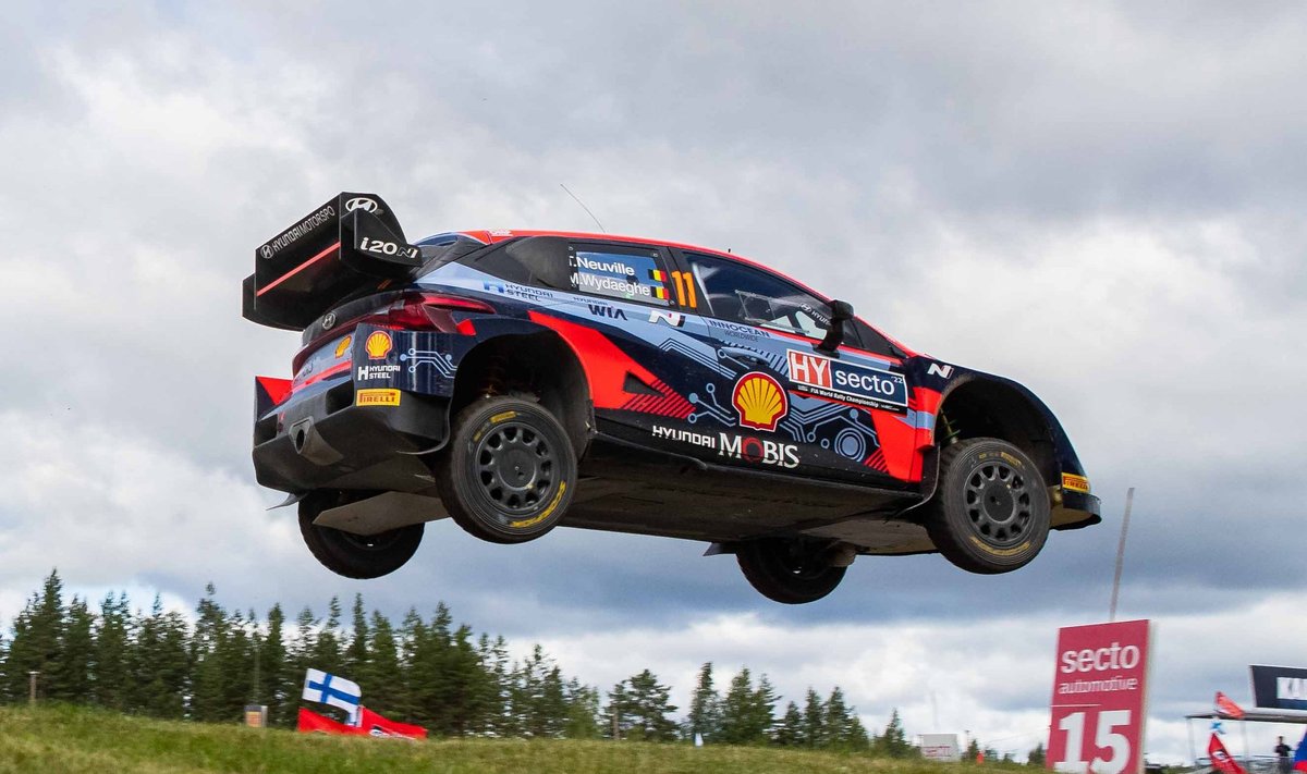 Thierry Neuville Soome MM-rallil
