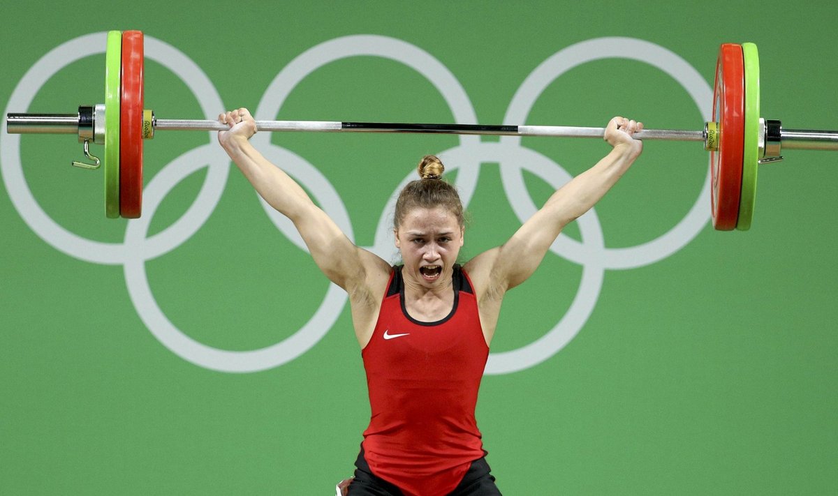 Rebeka Koha Rio olümpial.