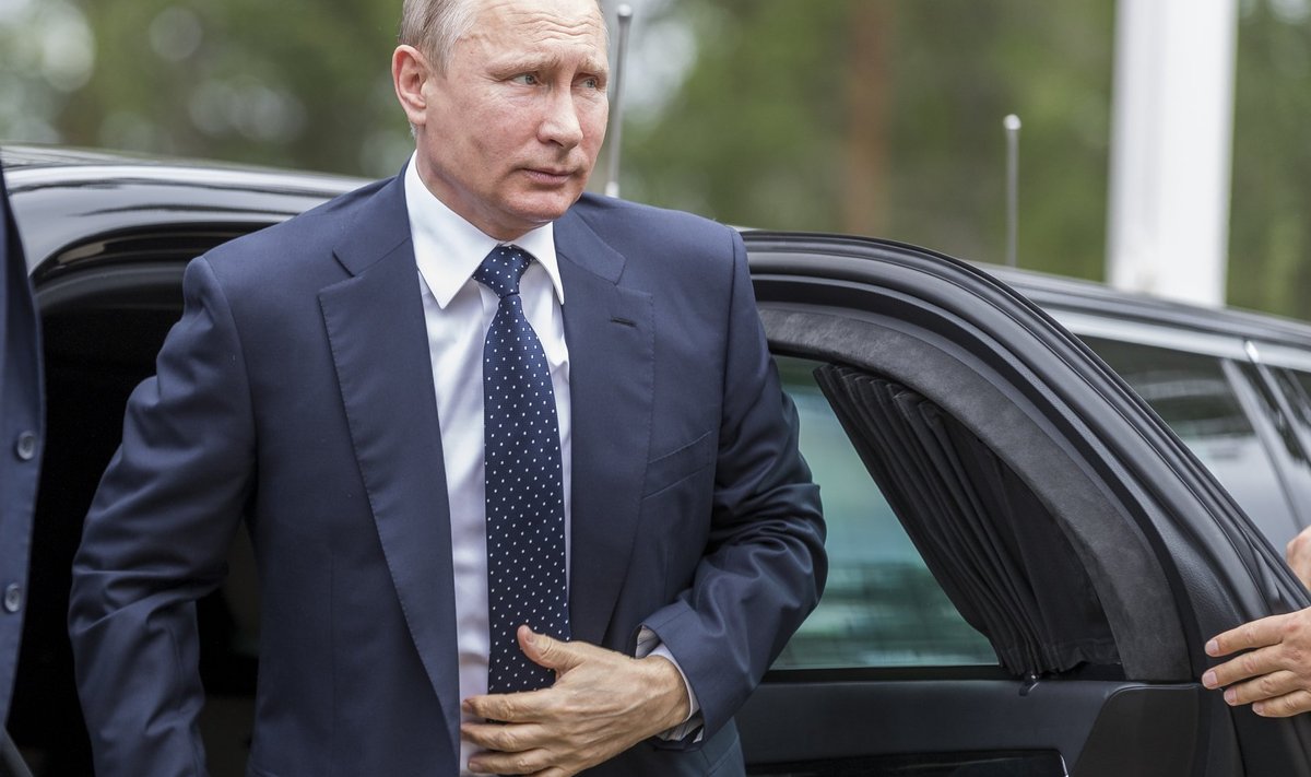 Venemaa president Vladimir Putin ja teda võõrustav Soome riigipea Sauli Niinistö andsid Savonlinna lähedal Punkaharjus pressikonverentsi.