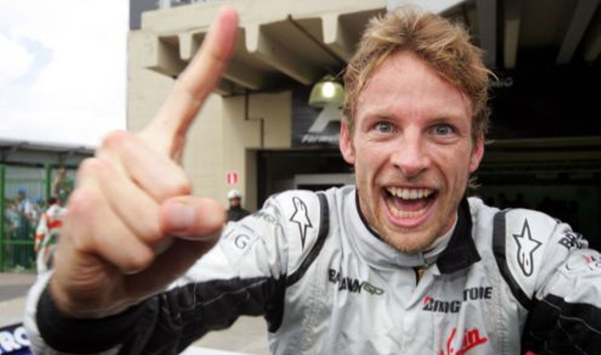 F1 maailmameister Jenson Button