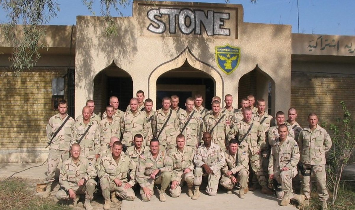 Eesti esimene jalaväerühm Iraagis ESTPLA 7