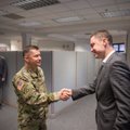 FOTOD: Peaminister Rõivas USA sõjaväebaasis: teie tugevdate Eesti julgeolekut