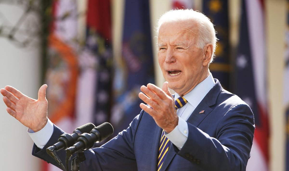 President Biden tutvustamas 1,9 triljoni suurust valitsuse abipaketti