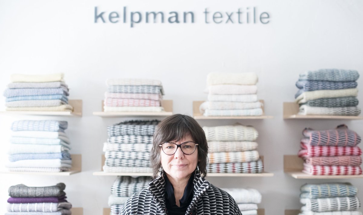 Kelpman Textile'i looja, disainer Mare Kelpman