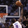 NBA TOP 5: Ibaka jätab "kuningas" James'i häbisse